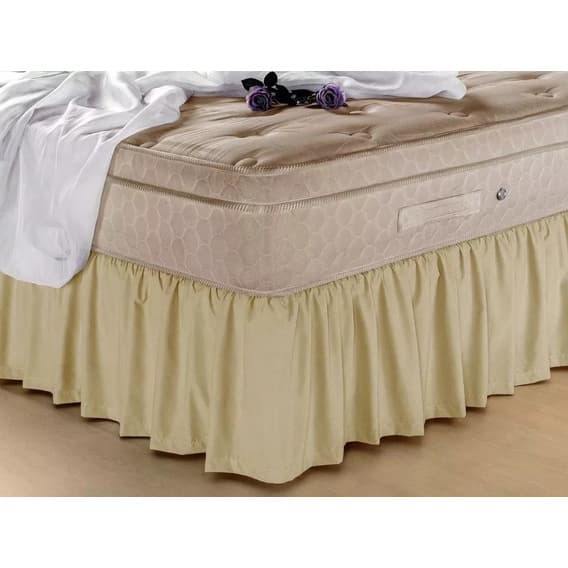Saia Box Para Cama Casal e Queen Ajustável Com Elástico