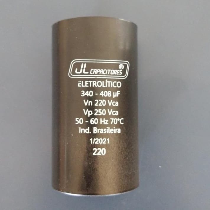 Capacitor Eletrolítico 340-408uf 220v