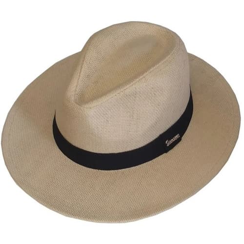 Chapéu Moda Panamá Aba Larga Casual Praia Masculino Feminino