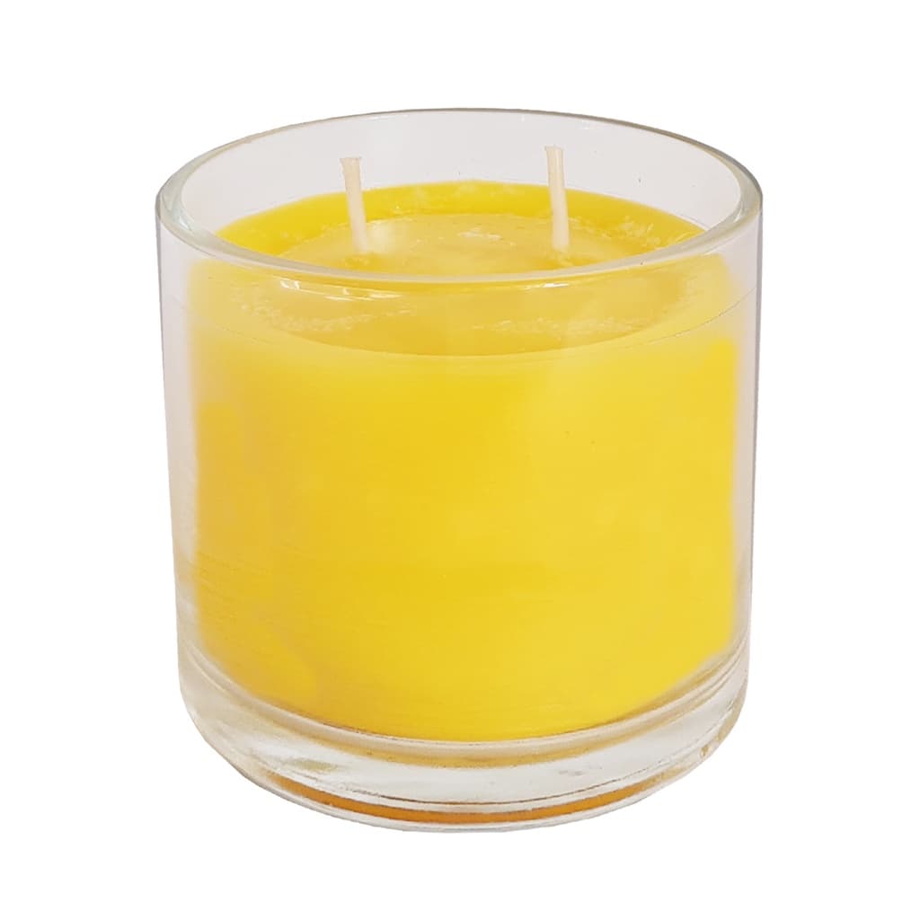 Vela Aromática Perfumada Citronela Copo 265ml - Velas Da Jú
