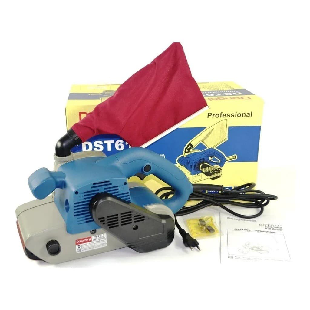 Lixadeira de Cinta 100x610 - 1200 W - Marca Dong Cheng - Mod. FF-100x610
