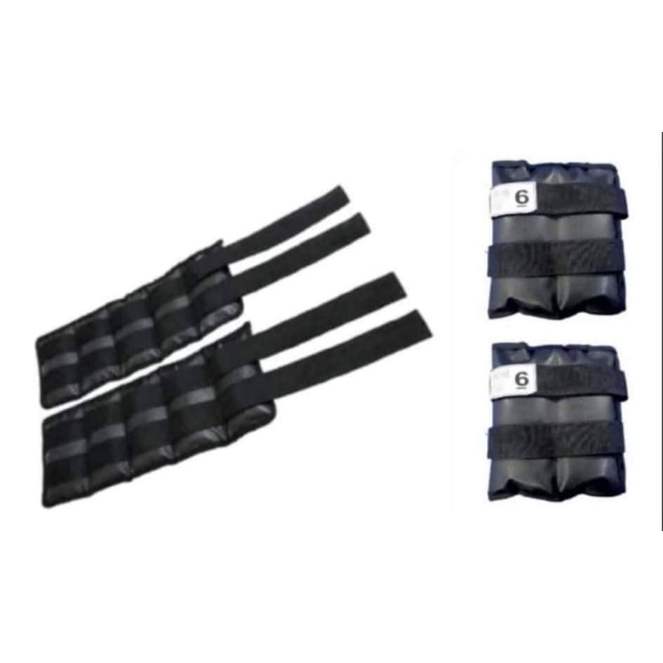 Tornozeleiras 6 Kg Par Caneleiras de peso