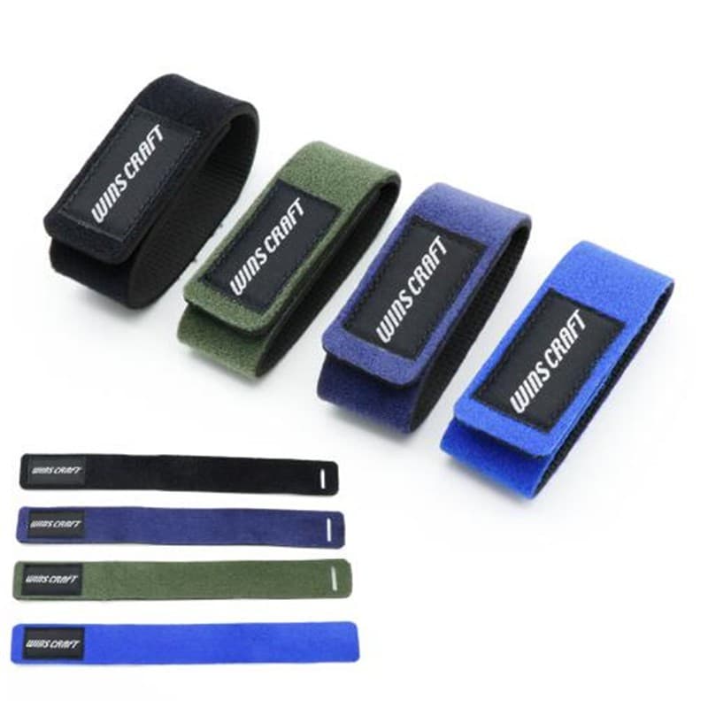 JK 2PCS Por Pacote 6 Cores Gravata De Vara De Pesca Reutilizável 24 * 3cm Laço Para Acessórios