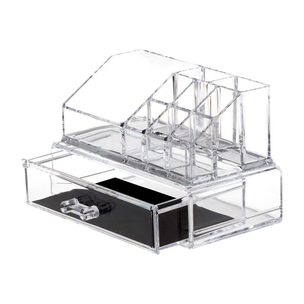 Kit Organizador de 1 Gaveta em  Acrilico  para Batons /Gloss /blush
