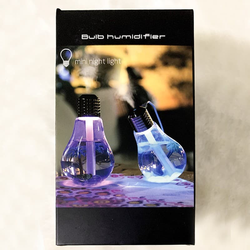 Humidificador do USB Bottle Bulb Classic Ultrasonic Office Home Humidifier