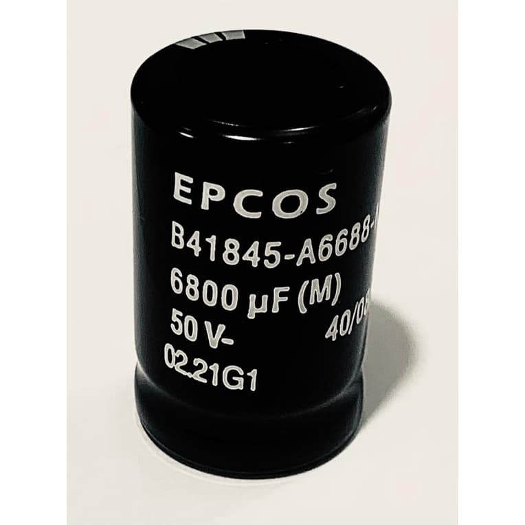 CAPACITOR ELETROLÍTICO * 6.800uf x 50V