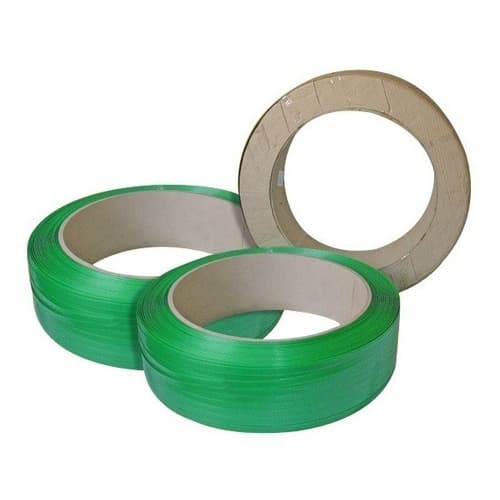 Fita Cinta De Arquear Pet Poliester Verde 16 Mm