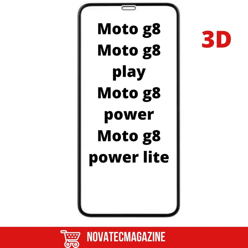 Película 3d Moto g8 Moto g8 Play Moto g8 Power Moto G8 Power Lite