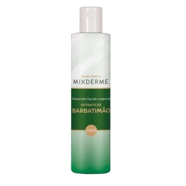 Sabonete Líquido Corporal Extrato Barbatimão Mixderme 200ml - Abelha Rainha.
