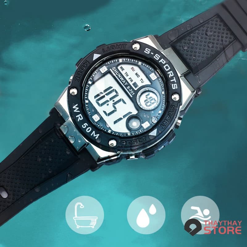 Relógio Masculino De Pulso  Analógico Digital Esporte À Prova D 'Água Com Led 2021 S-910