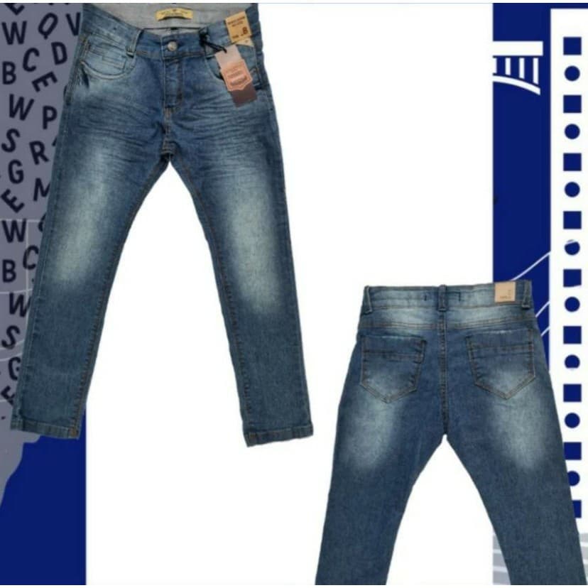 Calça Jeans Masculina Total Confort Infanto-juvenil 04-16 Menino