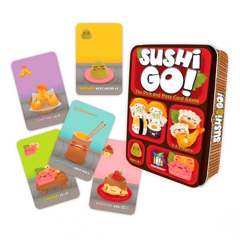 Sushi Go ! Jogo de Tabuleiro - Devir Português BR - Lata