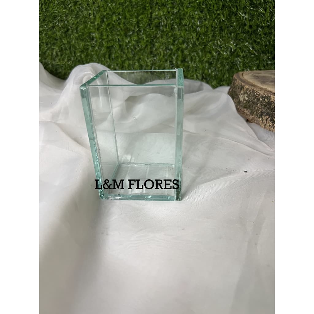 Vaso de Vidro transparente ou espelhado ideal para montagem de arranjos e decoração