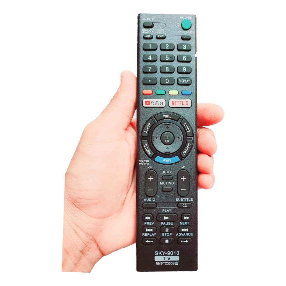 Controle Remoto Sony Brávia Led Smart  Rmt-tx300b Kd-43x727e