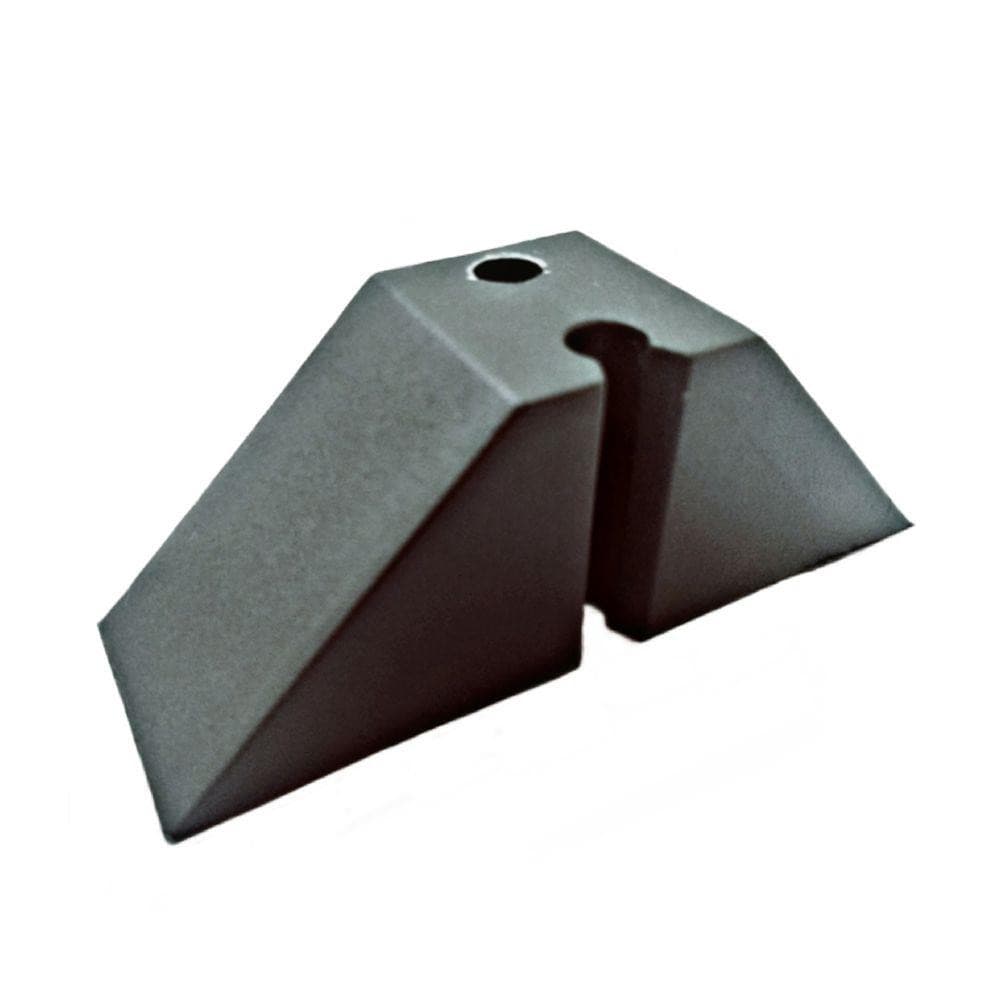 Calço Para Telha Trapezoidal T40 2 Furos Preto - 50 Pçs
