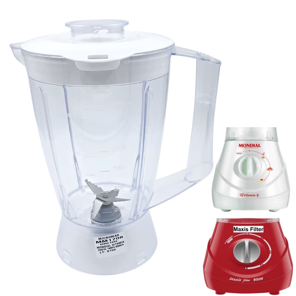 Copo de Liquidificador Mondial Maxis Filter 800w Vitamix