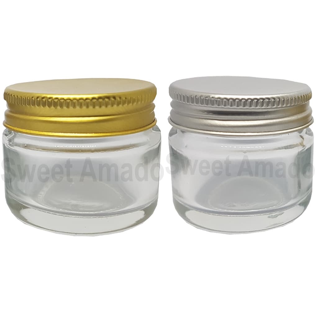12 Pote Vidro Tampa Alumínio 30ml Brigadeiro Lembrancinha