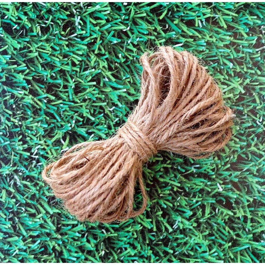 10m Fio de juta barbante para artesanatos presentes convites tag sacolas DIY