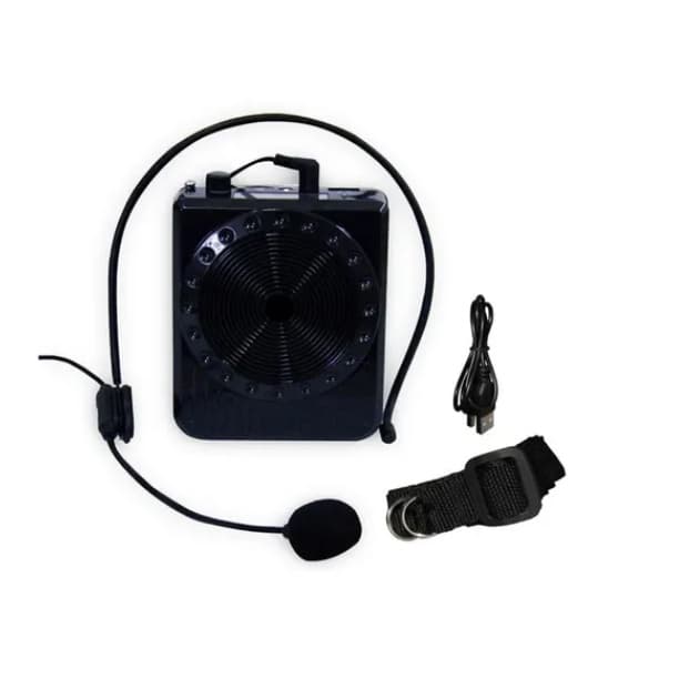Amplificador Megafone Microfone Kit Completo Professores KD150