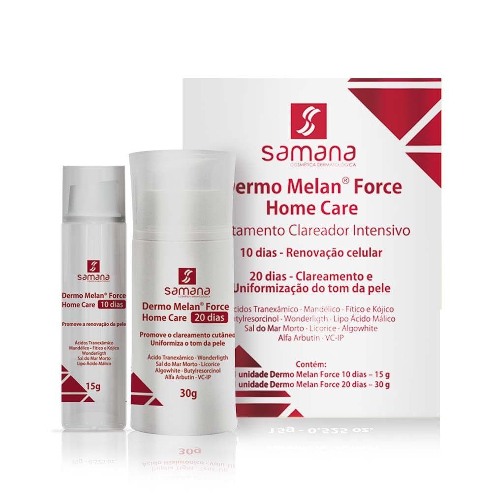 Kit Samana Dermo Melan Force Tratamento Clareador Intensivo