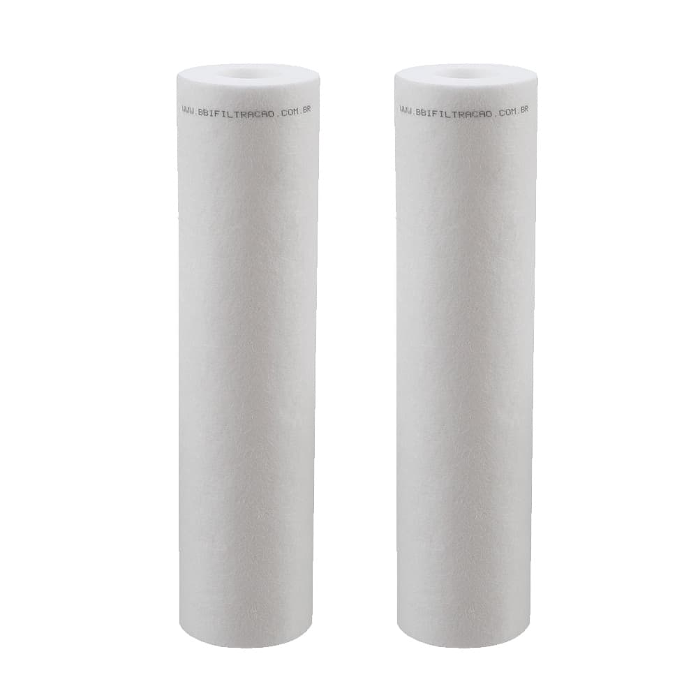 Kit 2 Unidades Refil Filtro Polipropileno BBI 9"3/4 PP10/20B