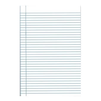 Papel Almaço 30 Folhas * Folhas Com Pauta Azul * Folhas Quadriculadas * Folhas sem Pauta, Folhas Brancas**