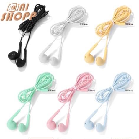 Fone de Ouvido Com Fio Intra-Auricular Colorido U19
