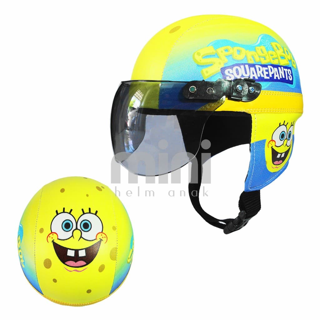Capacete Infantil SUPER Retro Bob Esponja