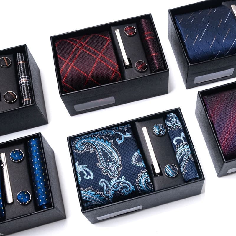 Lenço Masculino Formal De Bolso Com Seis Peças/Quadrado Pequeno Estampa Retrô/Casamento/Noivo