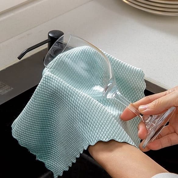 Pano Mágico Multiuso Absorvente Escama de Peixe para Limpeza Cozinha Carro Móveis
