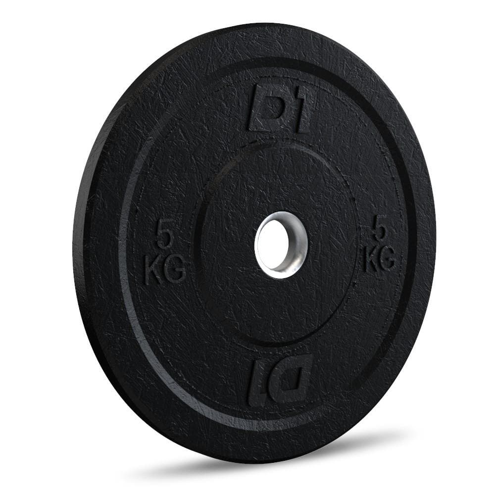 Anilha Olímpica Bumper Cross Hi Temp All Black 5kg Musculação 50mm Premium Profissional