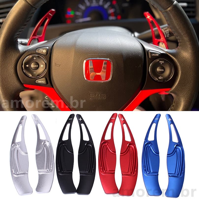 Acessório Para Honda Civic G9 FB LXL EXS LXR EXR CRV CR-V Volante Paddle Shift