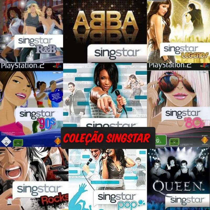 Jogos PS2 Singstar Patch