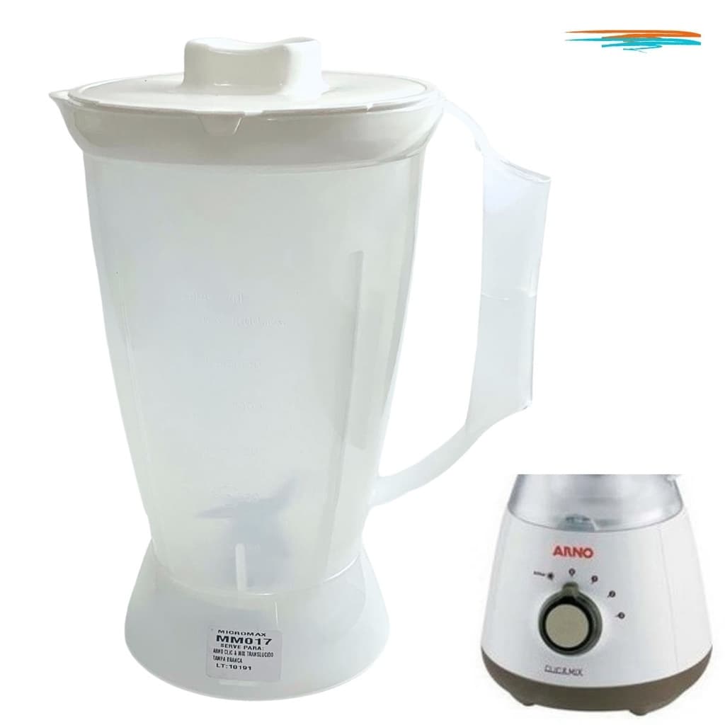 Jarra Copo de Liquidificador p/ ARNO CLIC & MIX  Resistente