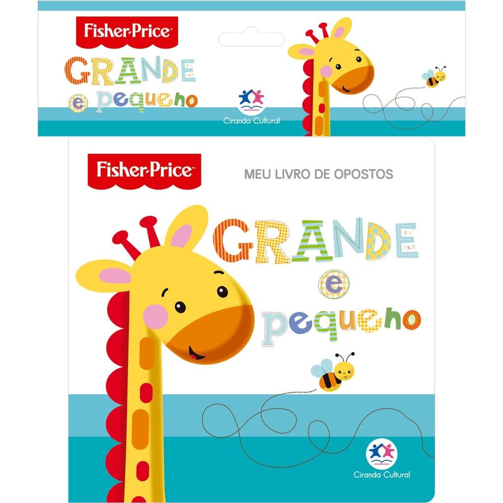 Livro de Banho Fisher Price Opostos | Ciranda Cultural