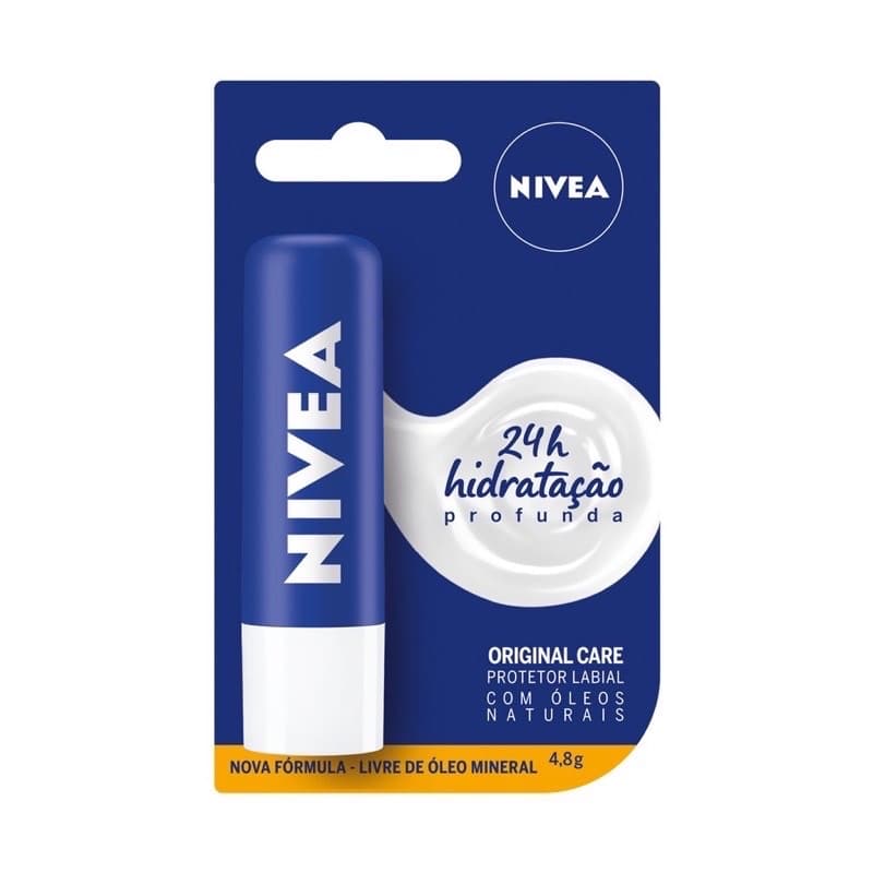 Protetor Labial Hidratante Nivea Original Care 4,8g