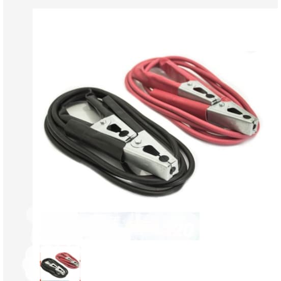 Cabo Transferência Chupeta Carga De Bateria Automotiva 2,5 M 200 Amp Universal cabo de partida