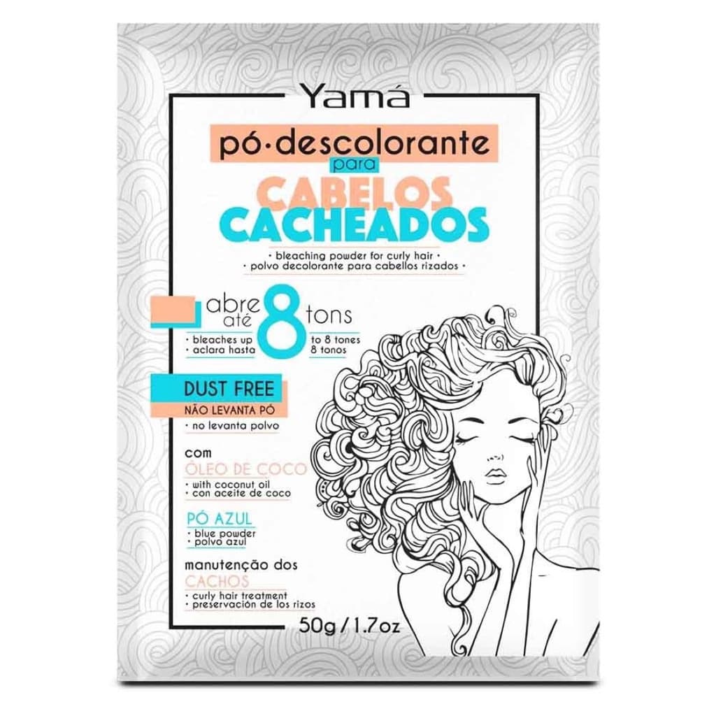 Pó Descolorante para Cabelos Cacheados 50g - Yamá