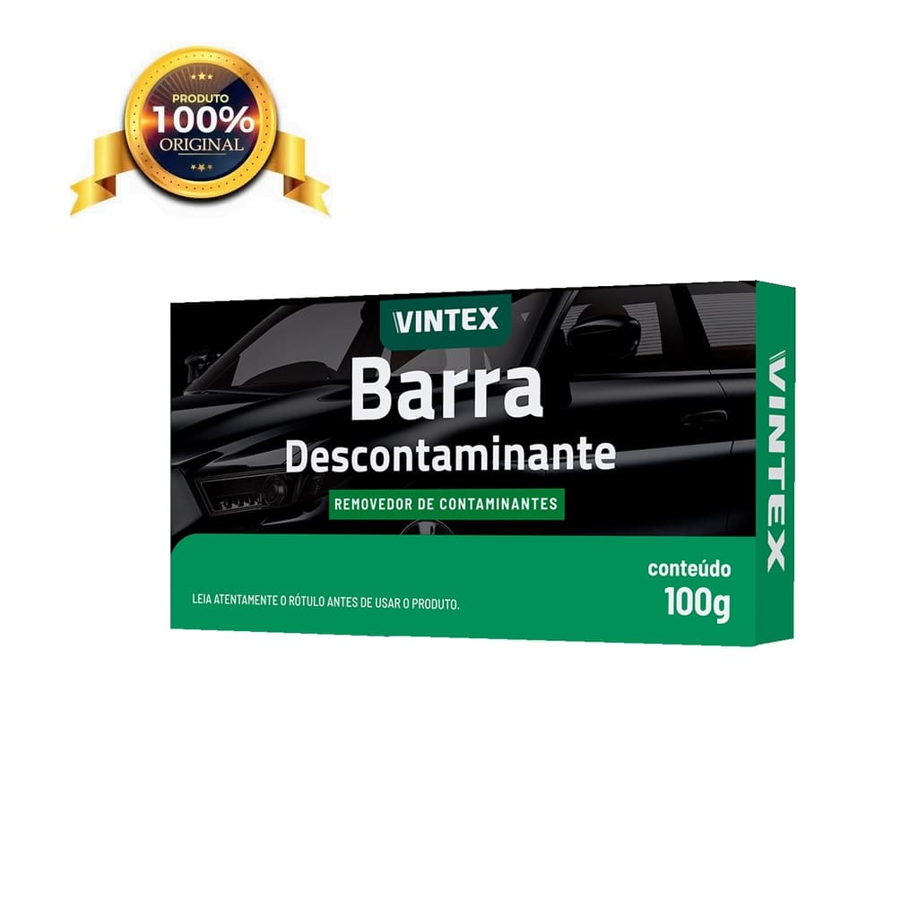 Barra Descontaminante 100g Vintex By Vonixx