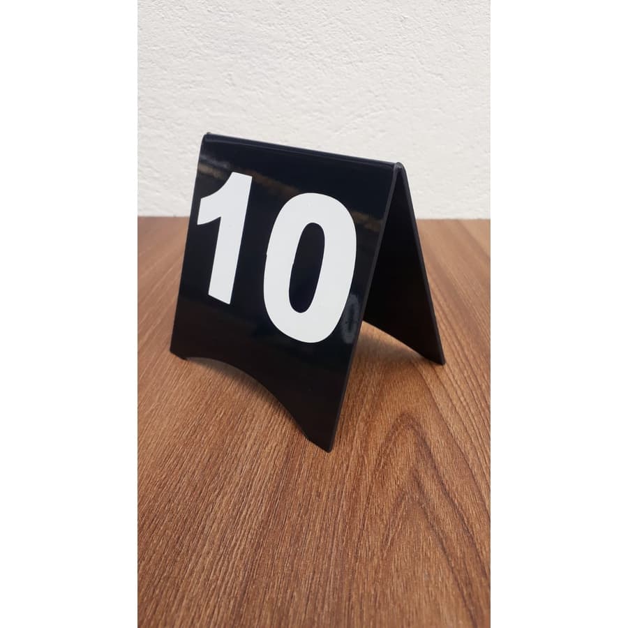 Placa Número para mesa kit 15 pçs Bar festa casamento Restaurante