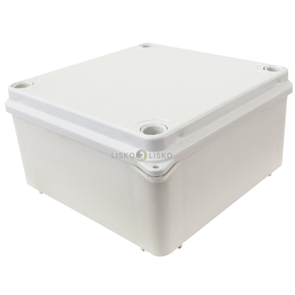 Caixa De Passagem Sobrepor Elétrica 10x10x5 Opaca Branca