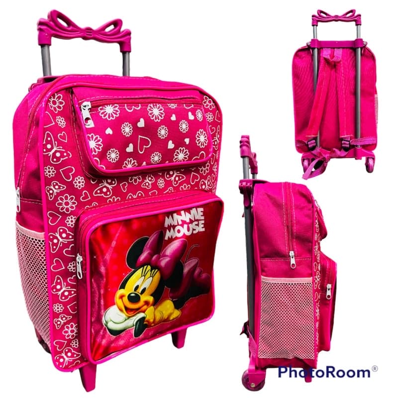 Carrinho Da Minnie Escolar Personagem
