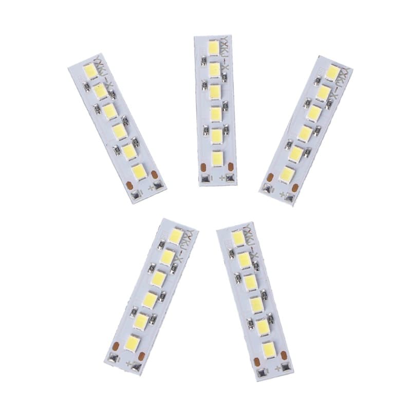 Kellnny 5 Peças Para DC 3 7V-5V Corrente Constante Luz LED Li-on USB 18650 Escurecimento