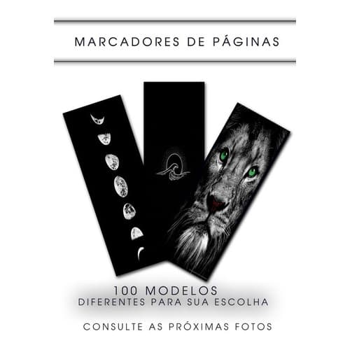 Marca Livro 20 Unidades - Offset 240gr - 18cm X 5cm