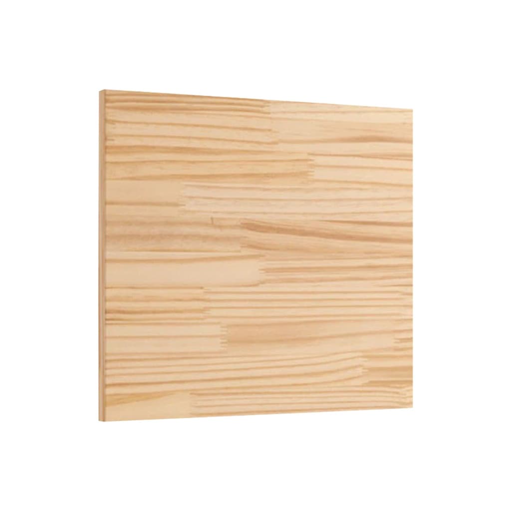 Painel Madeira Pinus Sem Nós 60x60 Chapa Recorte Placa 18mm