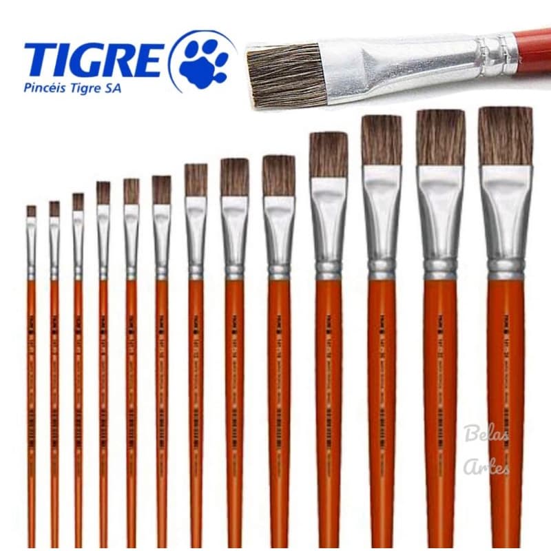 Pincel 141 Pelo de Marta - Tigre