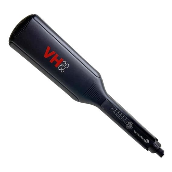 Valeries Hair Prancha Chapinha De Cabelo Vh2006 Extra Grande Large Preta bivolt 110v/220v