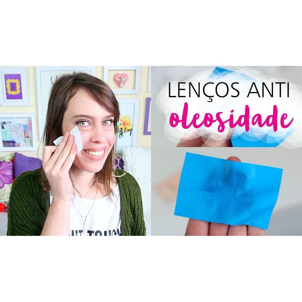 Papeis Absorvente Facial Tira Oleosidade Profissional