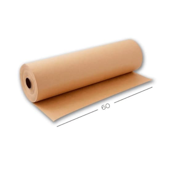 Papel Kraft 80g Pardo Bobina Rolo Diversos Tamanhos Bobina Envio Correios