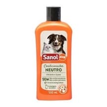 Condicionador Neutro Sanol Dog Para Cães E Gatos (500 Ml)